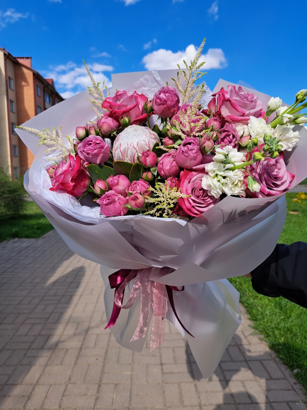 Букет в протеей 2