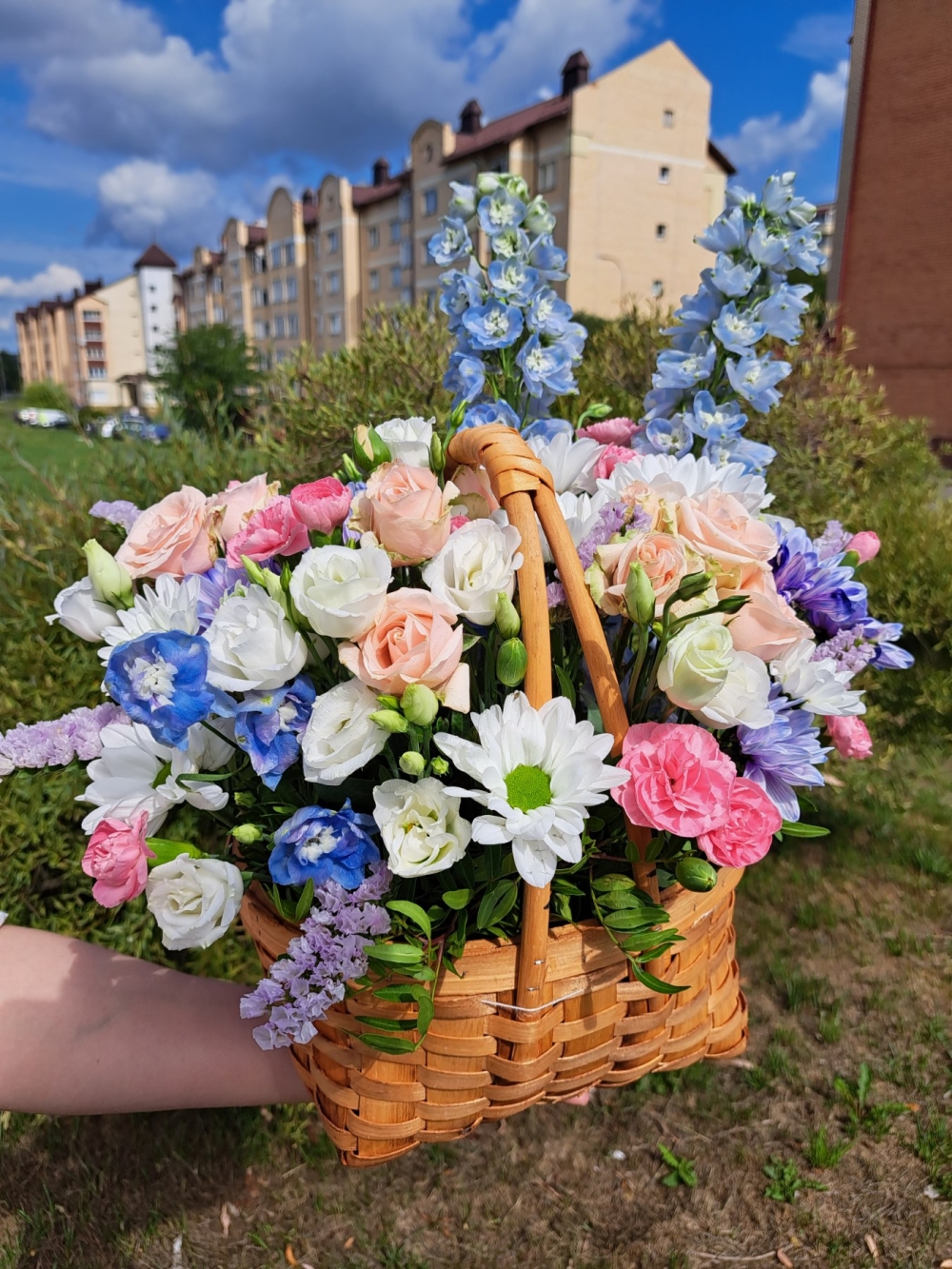 Композиция в корзине 1