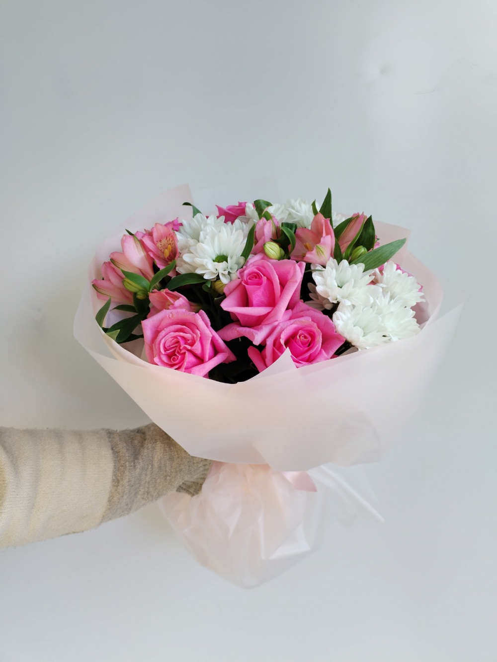 Букет розовый